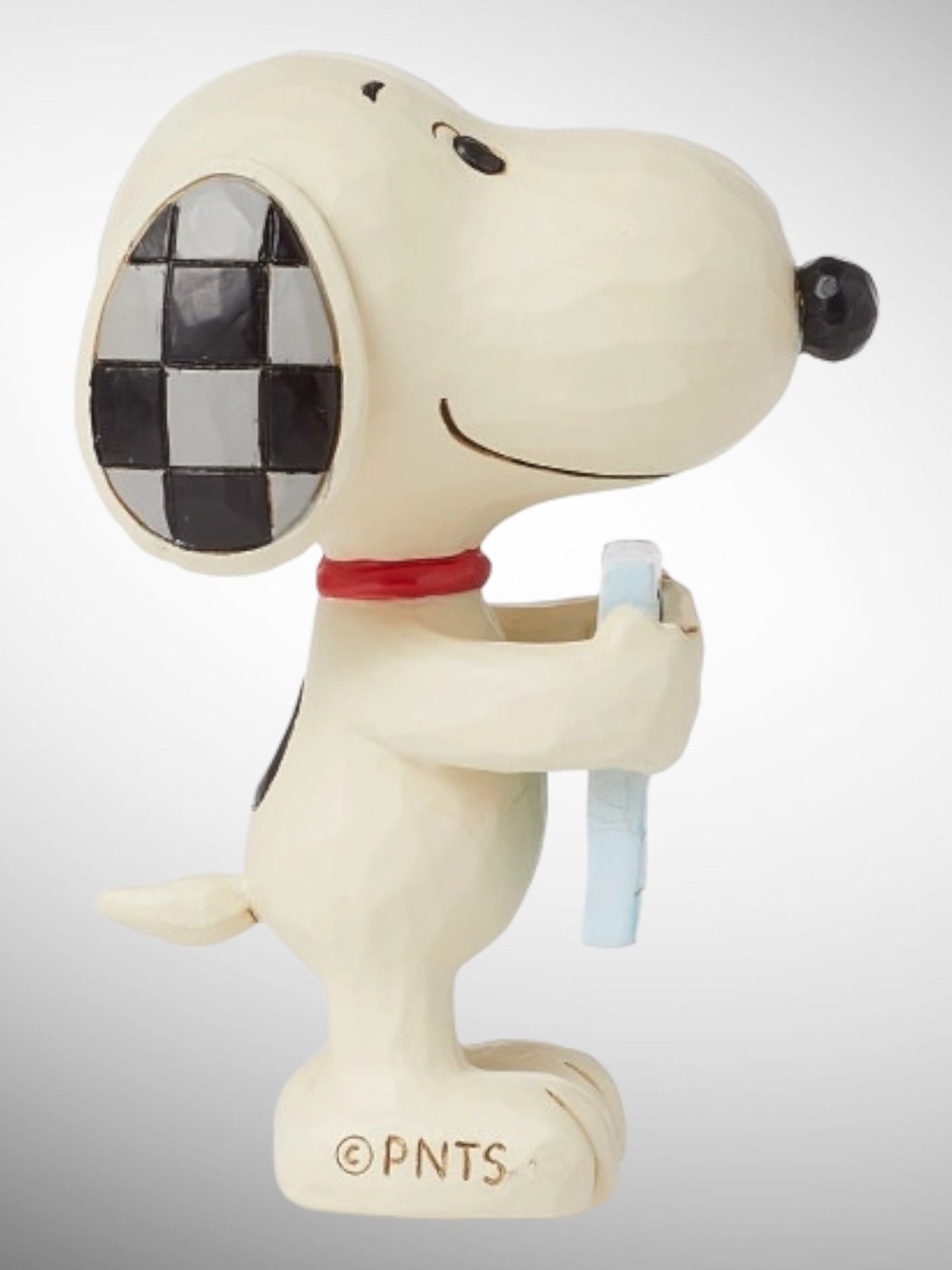 Jim Shore Peanuts - Snoopy with Love Sign Mini Figurine